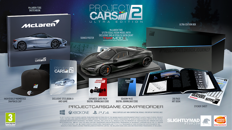 Illustration for article titled Project Cars 2 Comes with some diecast!